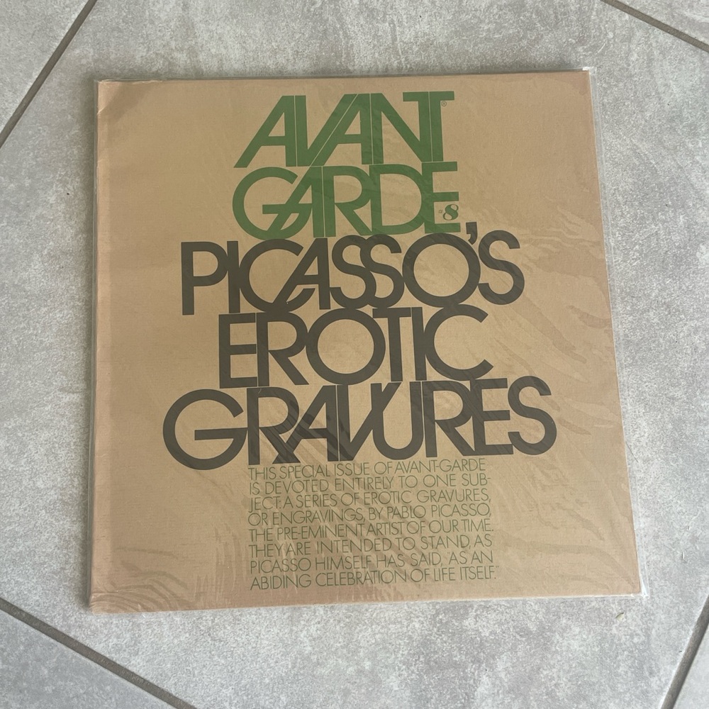 Vintage Avant Garde Picasso magazine